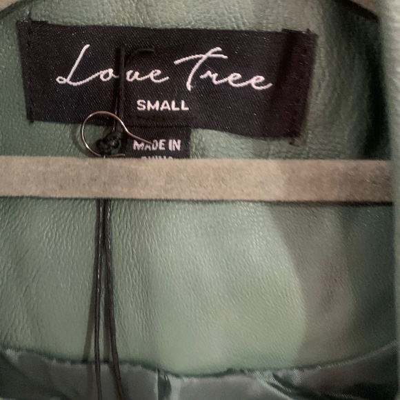 Vegan Leather Motorcycle Jacket - Picture 1 of 4